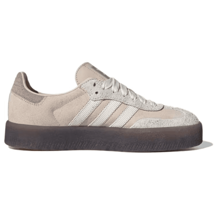Кроссовки Adidas Originals SAMBAE Low Скейтборд Обувь Женская Серый Белый - изображение 2