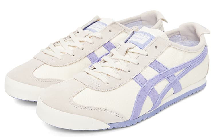 Кроссовки для бега Onitsuka Tiger Mexico 66 Beige Blue - изображение 3