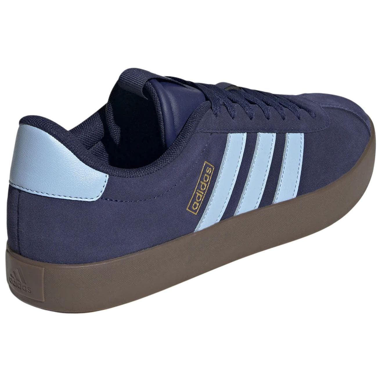 Кроссовки Adidas VL COURT 3,0 Мягкий и комфортный Дышащий Low Топ Кеды немецкой армии (GAT) Унисекс Синий - изображение 4