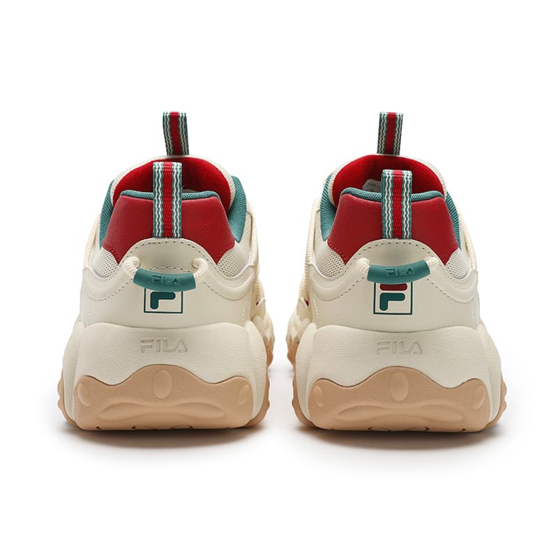 Кроссовки FILA FLUID 6 Кошачья лапа Низкий топ Повседневная обувь Мужская Облачный белый - изображение 4