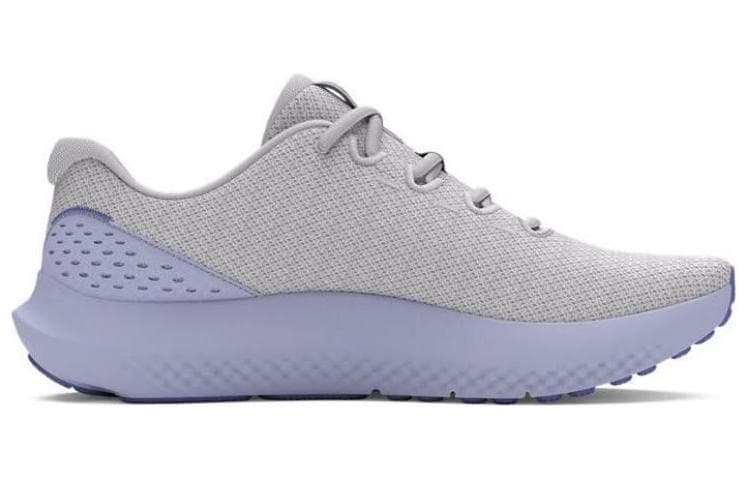 Кроссовки для бега Under Armour Surge 4 Амортизация Устойчивость к истиранию Низкий топ Беговые кроссовки Женские Серый Фиолетовый - изображение 2