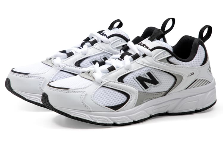 Кроссовки для бега New Balance 408 White Black - изображение 3