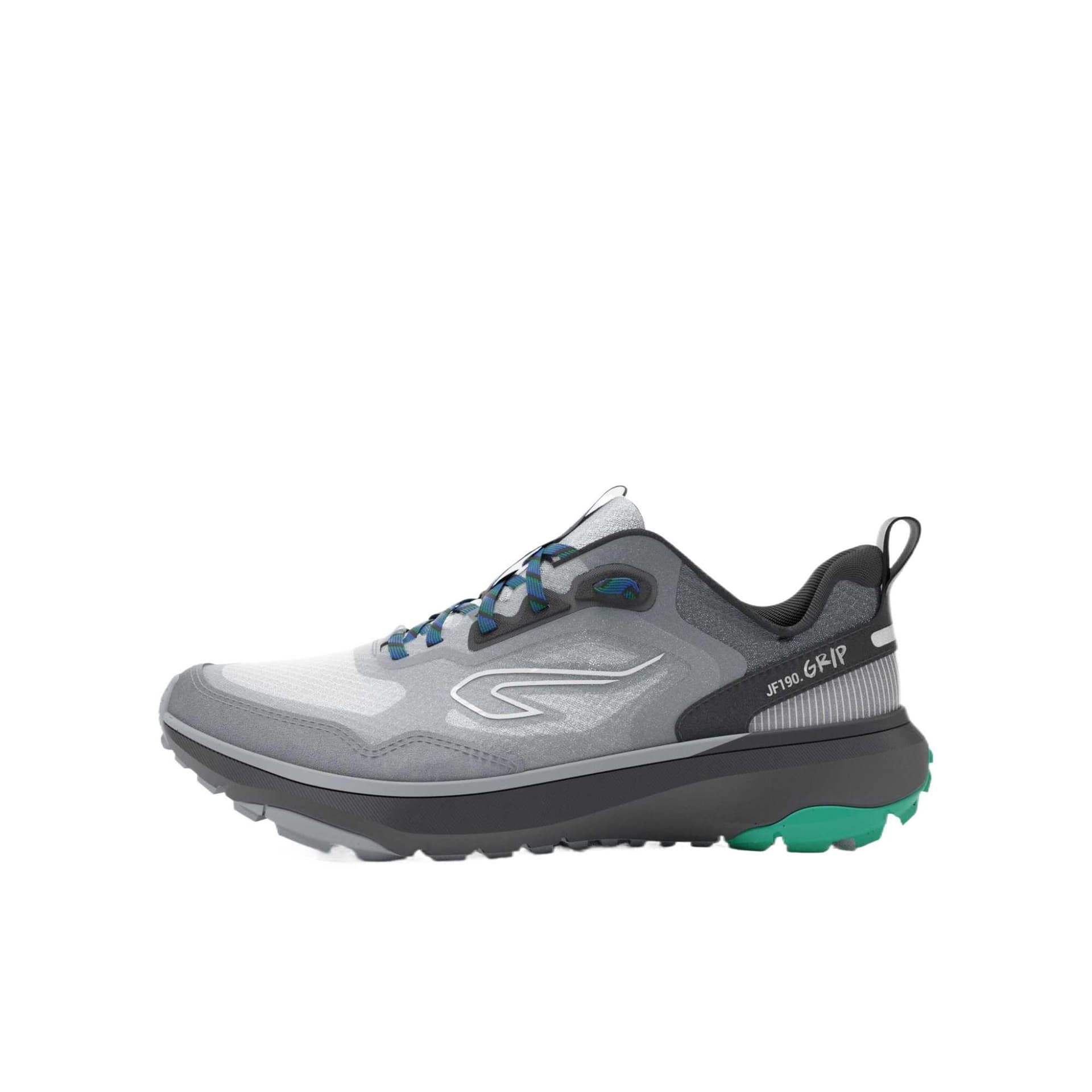 Кроссовки для бега DECATHLON JOGFLOW 190 Низкие Кроссовки для Бега Мужские Серебристо-Серые - изображение 1