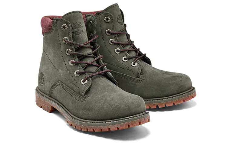 Ботинки уличные Timberland 6 Inch Olive - изображение 3