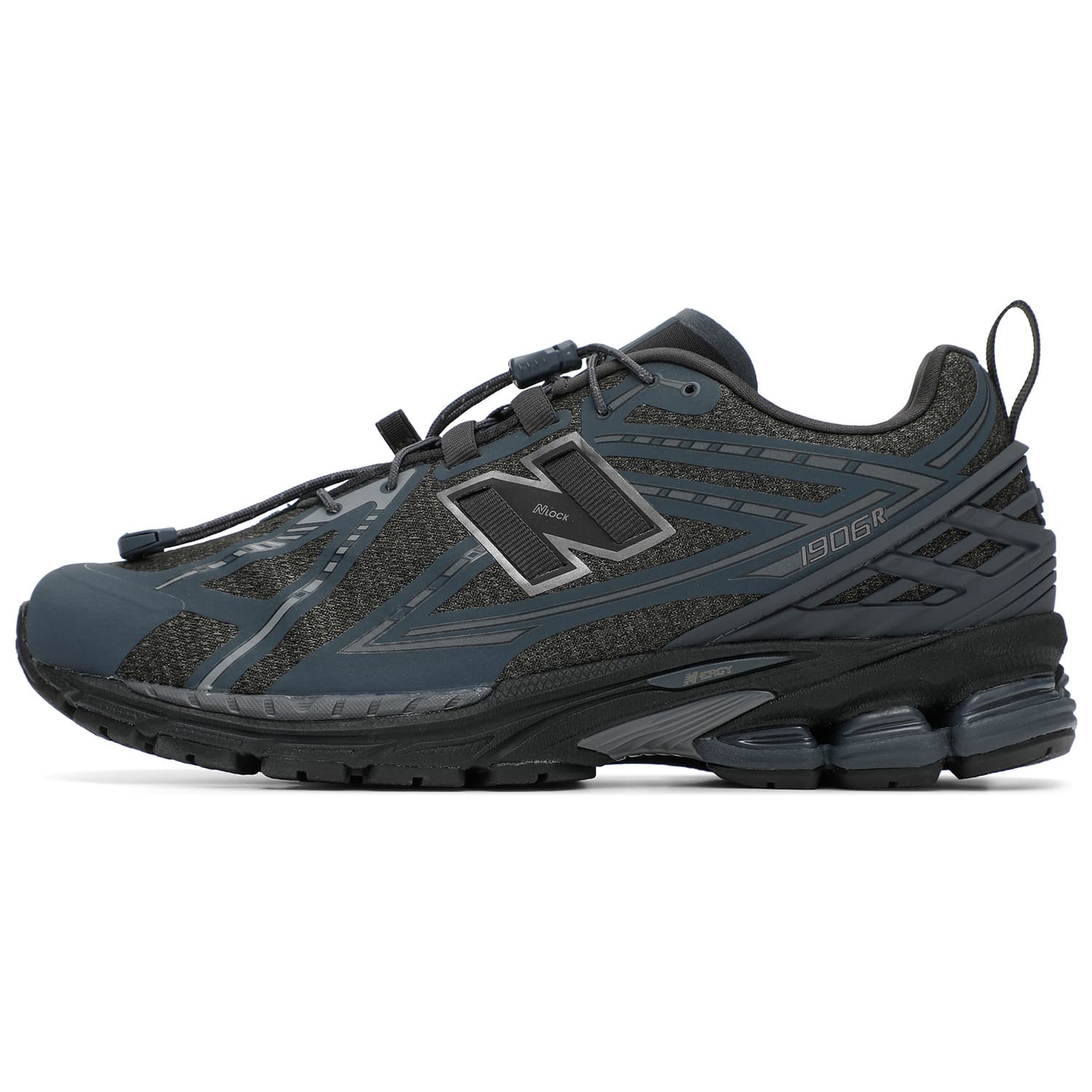 Кроссовки для бега New Balance NB 1906R Low Топ Повседневные Беговые Кроссовки Унисекс Серый Синий Зеленый - изображение 1