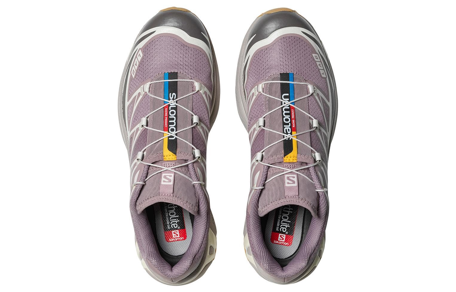 Кроссовки для бега Salomon XT-6 Red Brown - изображение 4