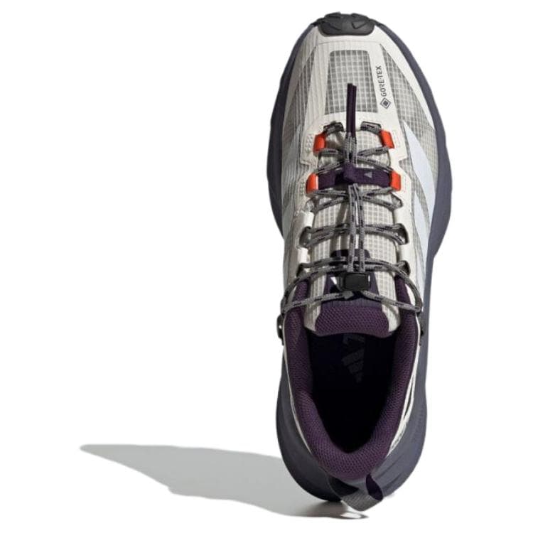 Кроссовки для бега adidas Terrex FREE HIKER ПУ (полиуретан) Текстиль Низкие Повседневные Беговые Кроссовки Унисекс Белый Фиолетовый - изображение 3