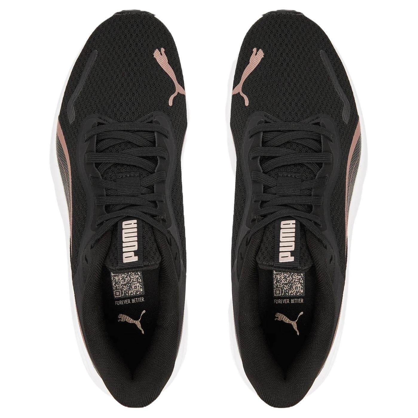 Кроссовки для бега PUMA Pounce Lite Устойчивые к истиранию Низкие Беговые кроссовки Женские Черные - изображение 3