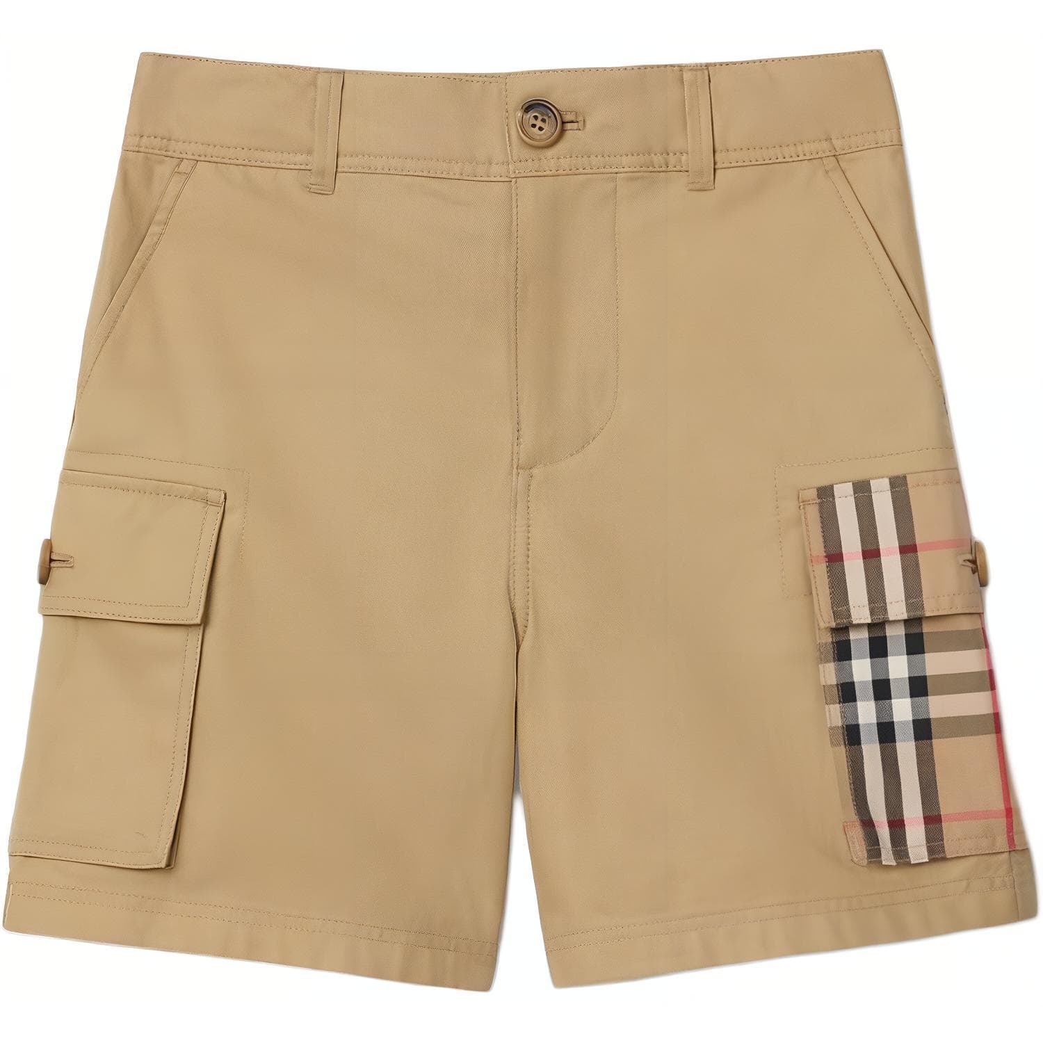 Burberry Песочно-бежевые Kids Шорты - изображение 1