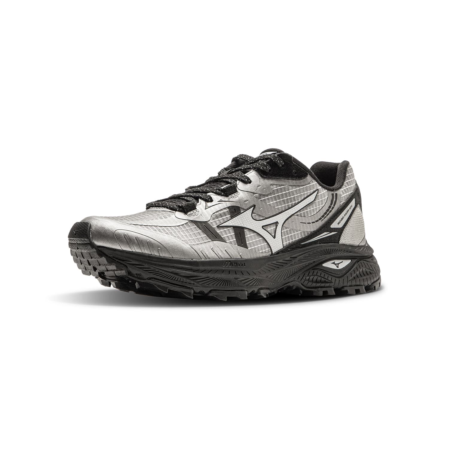 Кроссовки для бега Mizuno Racer ADV Дышащий Low Топ Беговые кроссовки Унисекс Серебряный - изображение 2