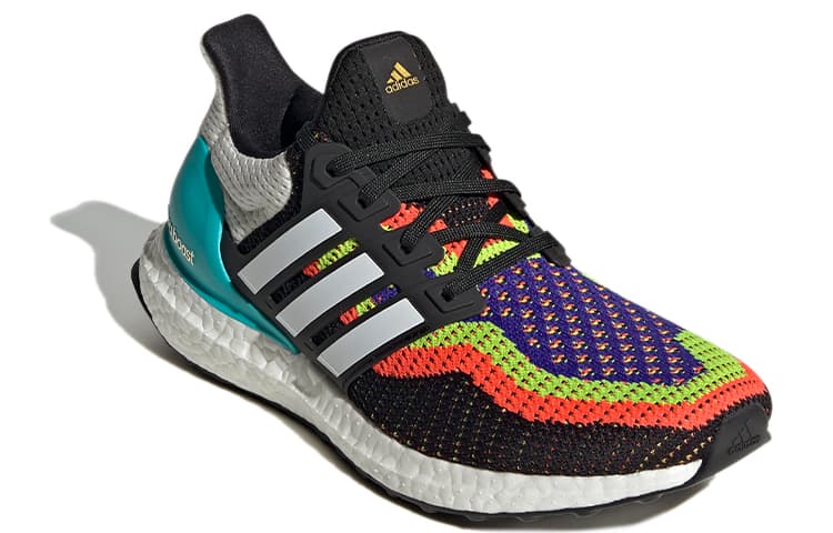 Кроссовки для бега adidas Ultraboost DNA White Black Blue - изображение 3
