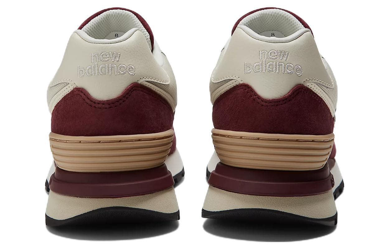 Кроссовки для бега New Balance 574 Legacy Burgundy - изображение 5
