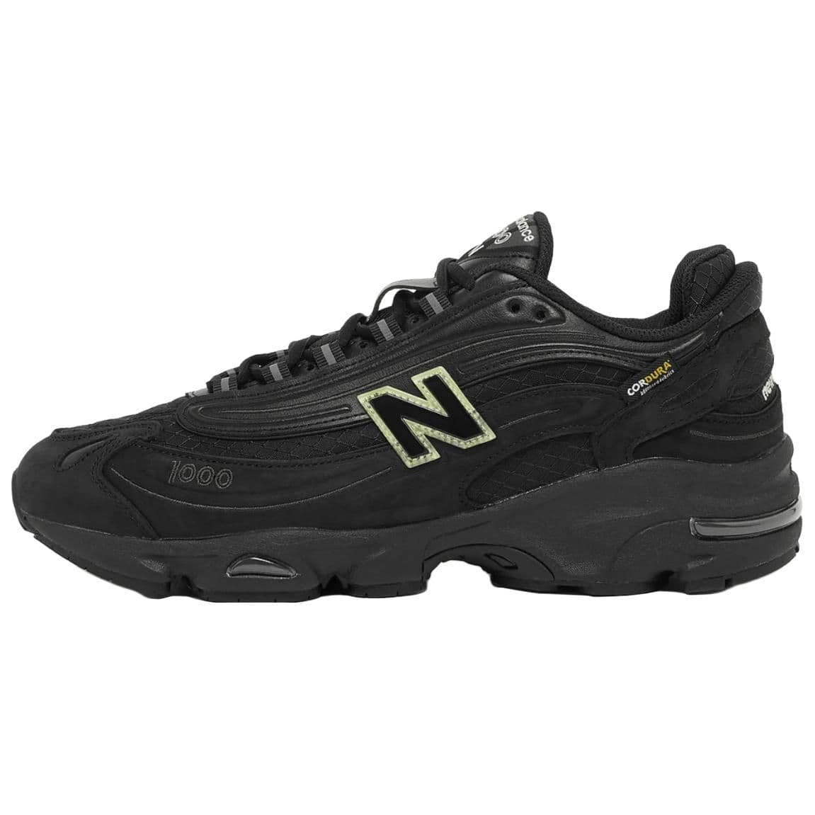 Кроссовки для бега New Balance NB 1000 Low Топ ABZORB Амортизация Повседневные Беговые Кроссовки Унисекс Черные - изображение 1