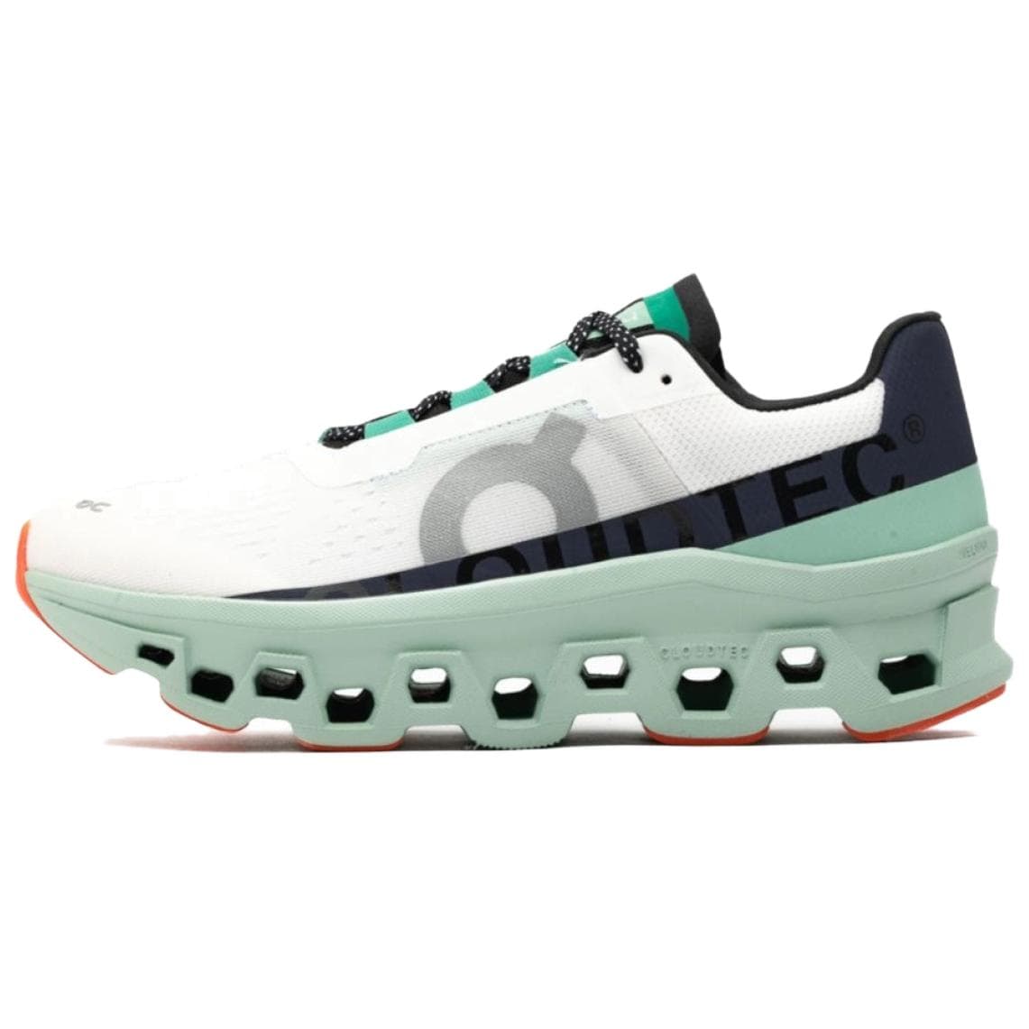 Кроссовки для бега On Cloudmonster White Creek Green - изображение 1