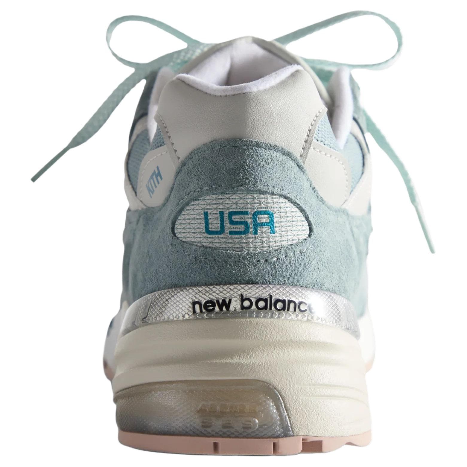 Кроссовки для бега Kith x New Balance NB 992 Сетчатая ткань кожа устойчивая к абразиву низкий топ повседневная городская коммутация - изображение 6