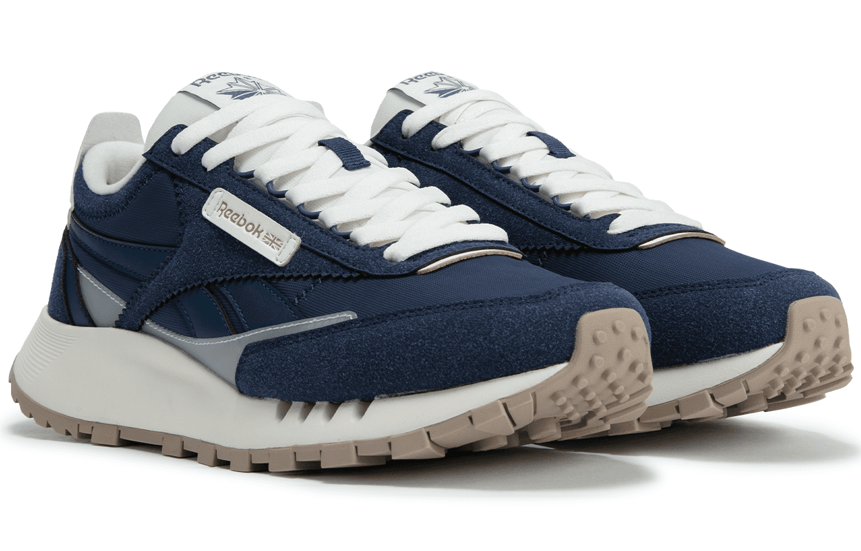 Кроссовки для бега REEBOK CL LEGACY W+ Низкие беговые кроссовки для унисекса цвет морской синий - изображение 2