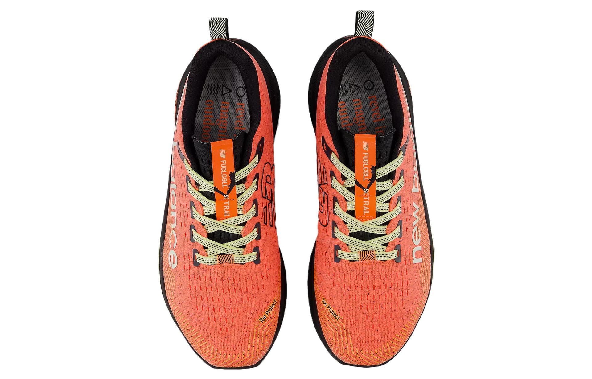 Кроссовки для бега New Balance NB FuelCell SuperComp Trail Low Топ Беговые кроссовки Женские Оранжевые - изображение 3
