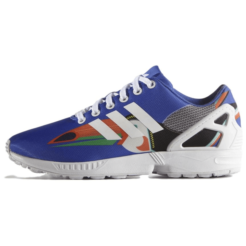Кроссовки для бега adidas ZX Flux Blue White - изображение 1