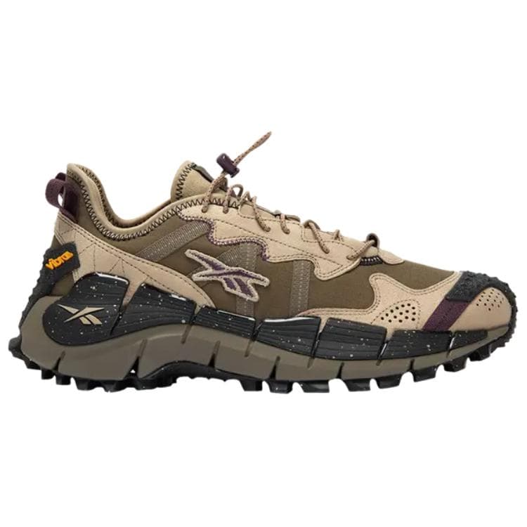 Кроссовки для бега REEBOK Zig Kinetica 2 Беговые кроссовки Мужские Коричневые - изображение 2