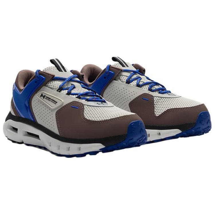Кроссовки Under Armour Summit Аbrasion Resistant Низкий Топ Повседневная Обувь Мужская Белый Коричневый Синий - изображение 3