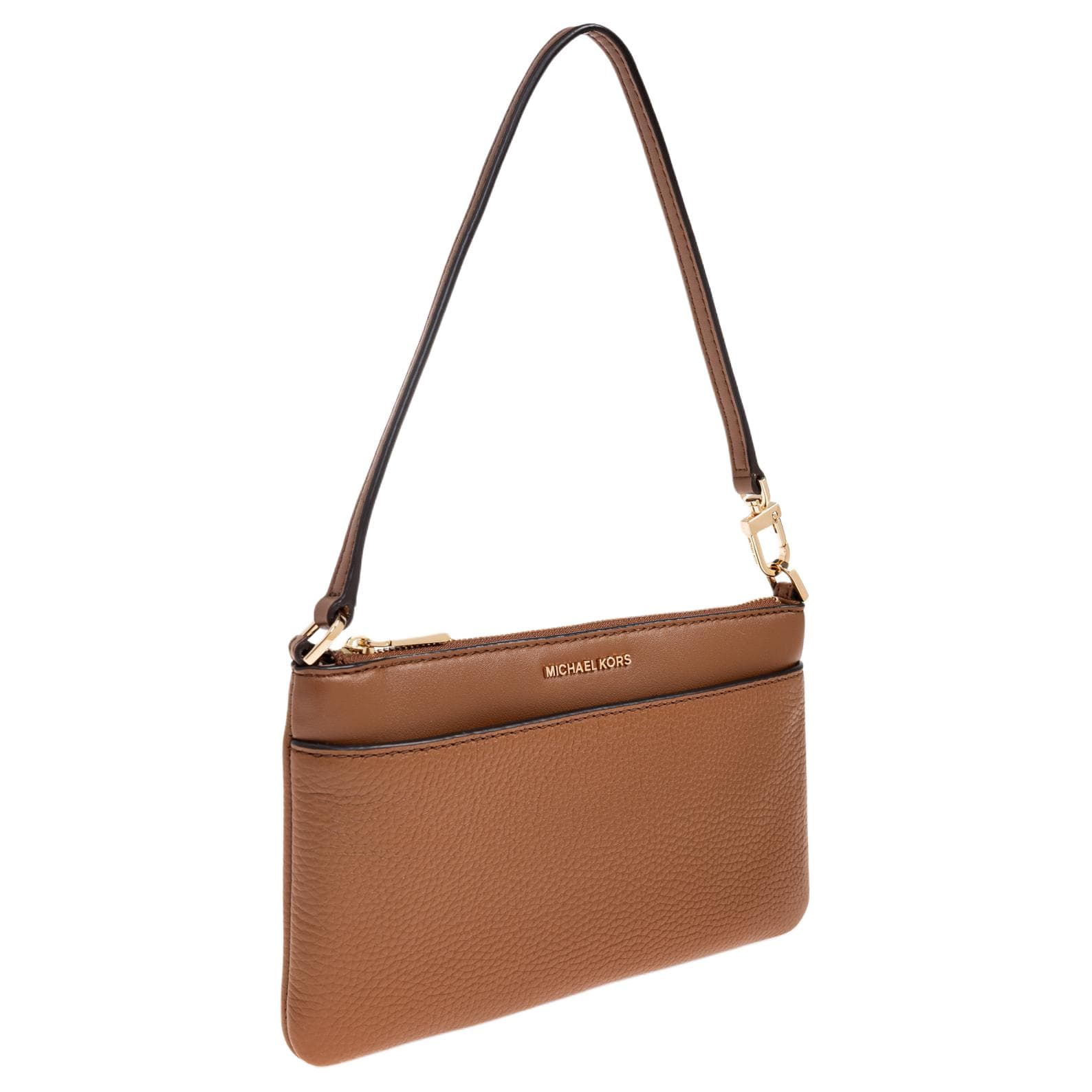 Мини-сумка MICHAEL KORS Jet Set Кожа Плечевая Сумка Средняя Унисекс Коричневая - изображение 2