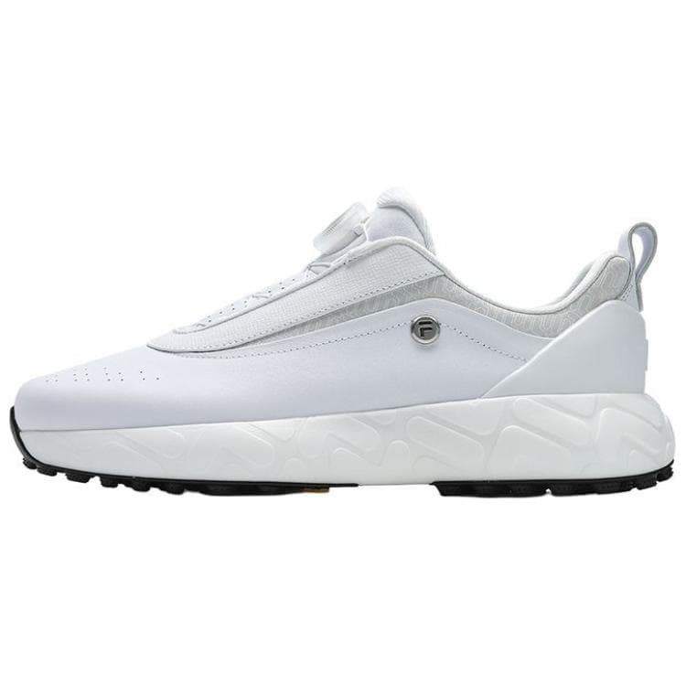 Кроссовки для гольфа FILA Низкие мужские гольф-кеды белые - изображение 1