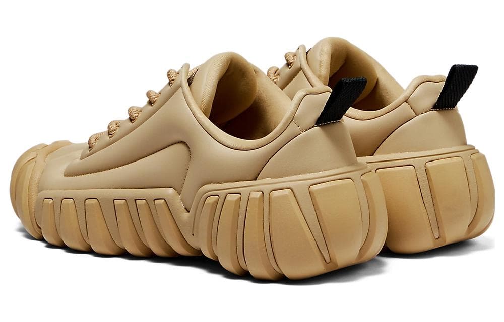 Кроссовки для бега Onitsuka Tiger Dentigre Puff Устойчивые к истиранию низкие беговые кроссовки унисекс желтого цвета - изображение 4