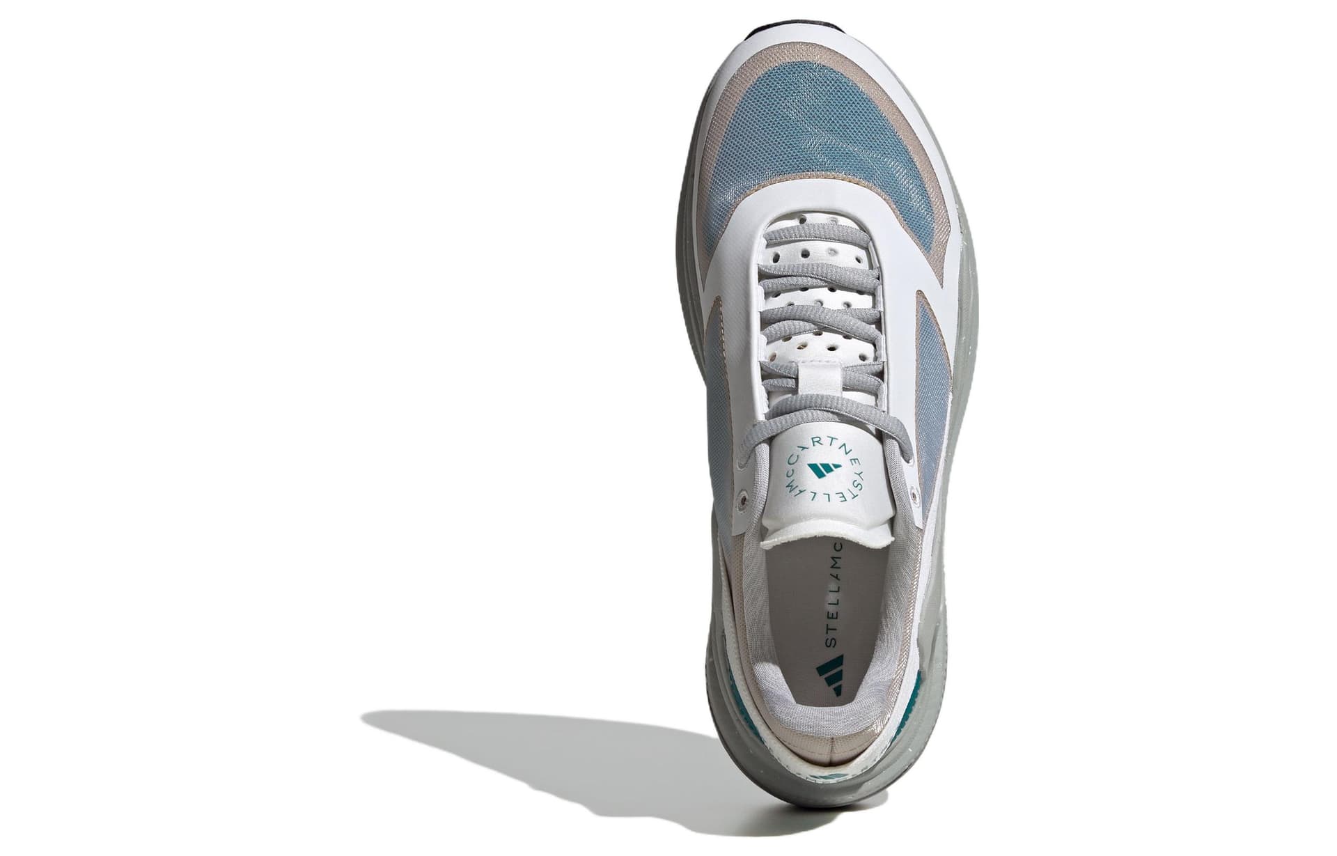 Кроссовки для бега Stella McCartney x Adidas Earthlight Mesh противоскользящие и устойчивые к истиранию низкие беговые кроссовки для женщин - изображение 5