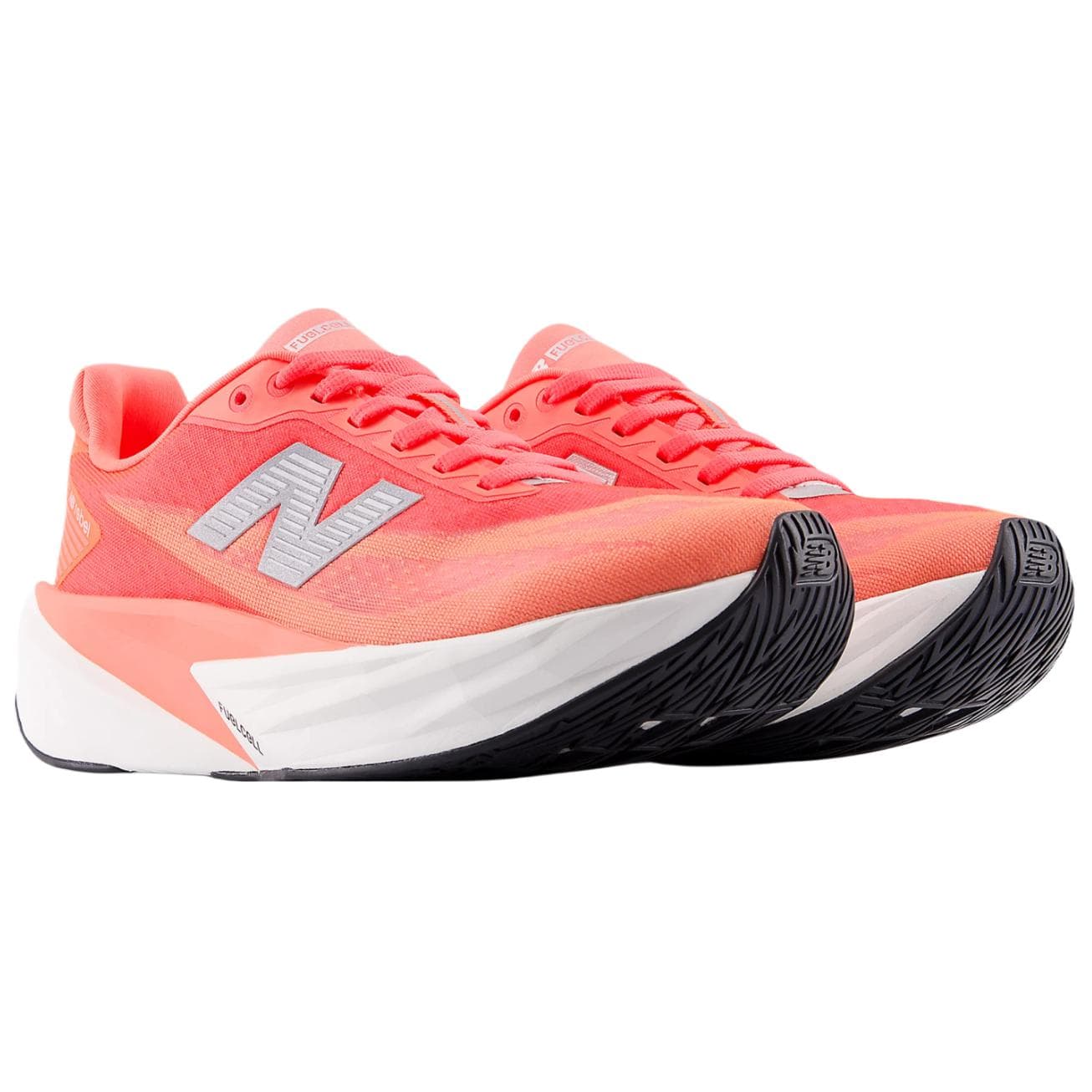 Кроссовки для бега New Balance FuelCell Rebel V5 Амортизация Износостойкие Низкие Беговые Кроссовки Женские Красные Белые - изображение 3
