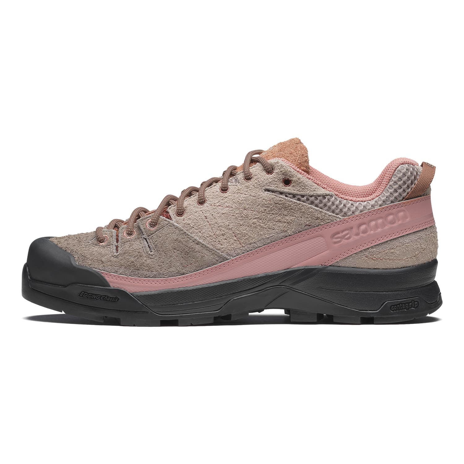Кроссовки для бега Salomon X Alp Low Кроссовки для бега Унисекс Светло-коричневые - изображение 1