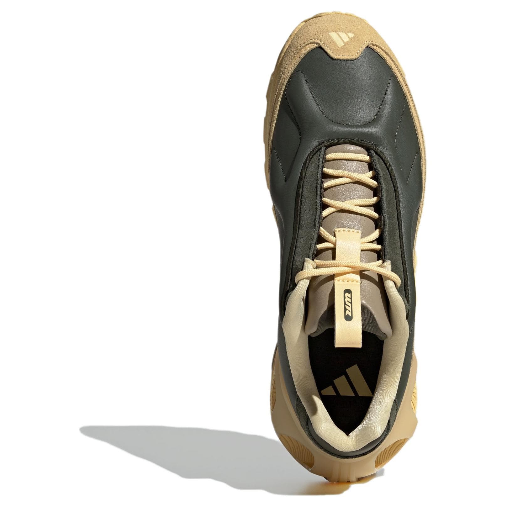 Кроссовки для бега Adidas Wonder Runner противоскользящие устойчивые к истиранию низкие беговые кроссовки унисекс рыжевато-коричневый - изображение 4