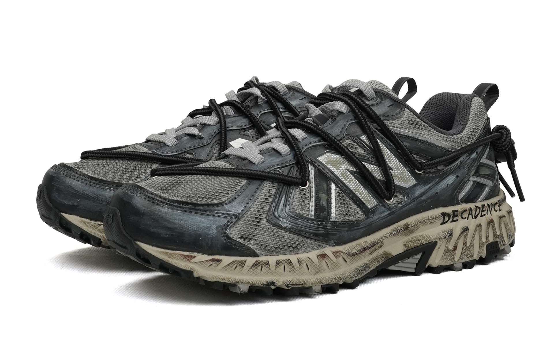 Кроссовки для бега New Balance 410 Black Silver - изображение 3