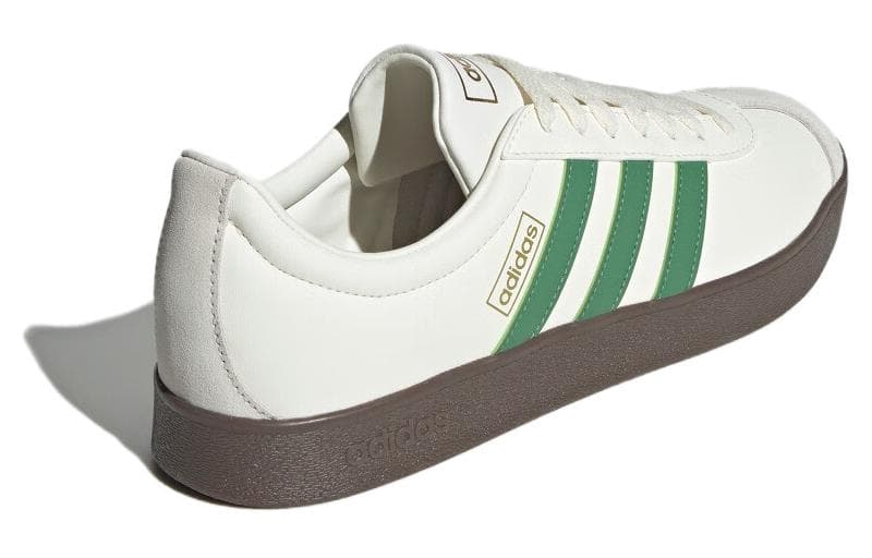 Кроссовки Adidas VL Court 2,0 Low Скейтборд Обувь Унисекс Белый Зеленый - изображение 3