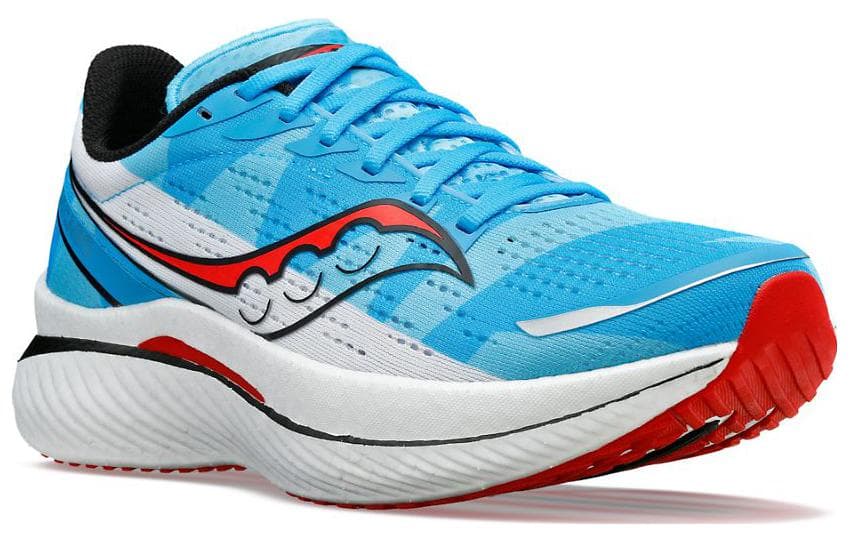 Кроссовки для бега Saucony Speed 3 Chicago Blue White Red - изображение 3