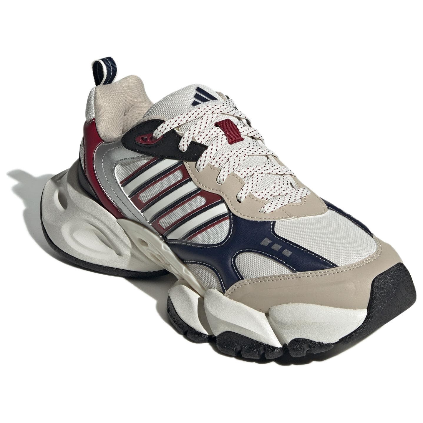 Кроссовки для бега Adidas XLG визуально увеличивает рост Low Топ Беговые кроссовки Унисекс Бело-зеленый - изображение 3