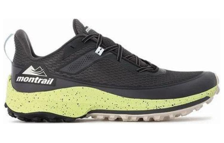 Кроссовки для бега Columbia Montrail Ткань противоскользящая дышащая и легкая низкие беговые кроссовки мужские серо-зеленые - изображение 2