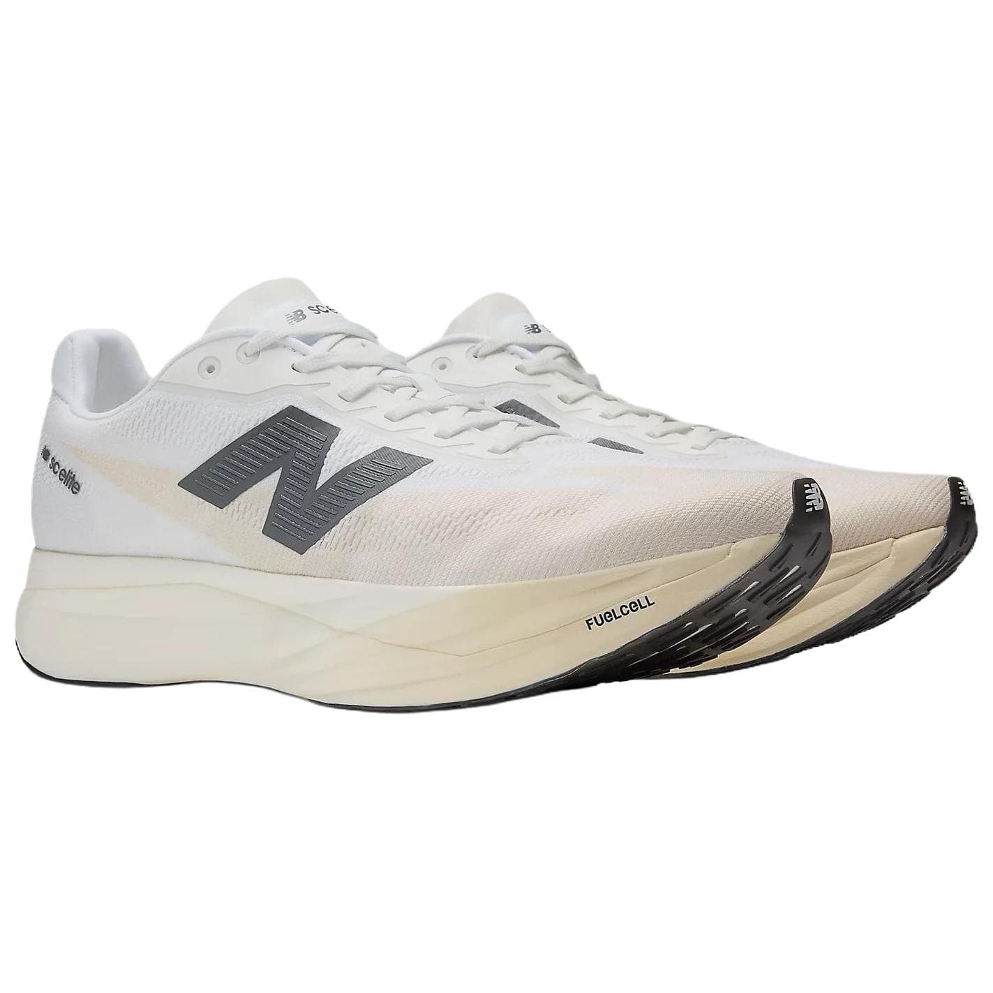 Кроссовки для бега New Balance FuelCell SuperComp Elite v5 Дышащие Беговые Кроссовки Женские Белые - изображение 3