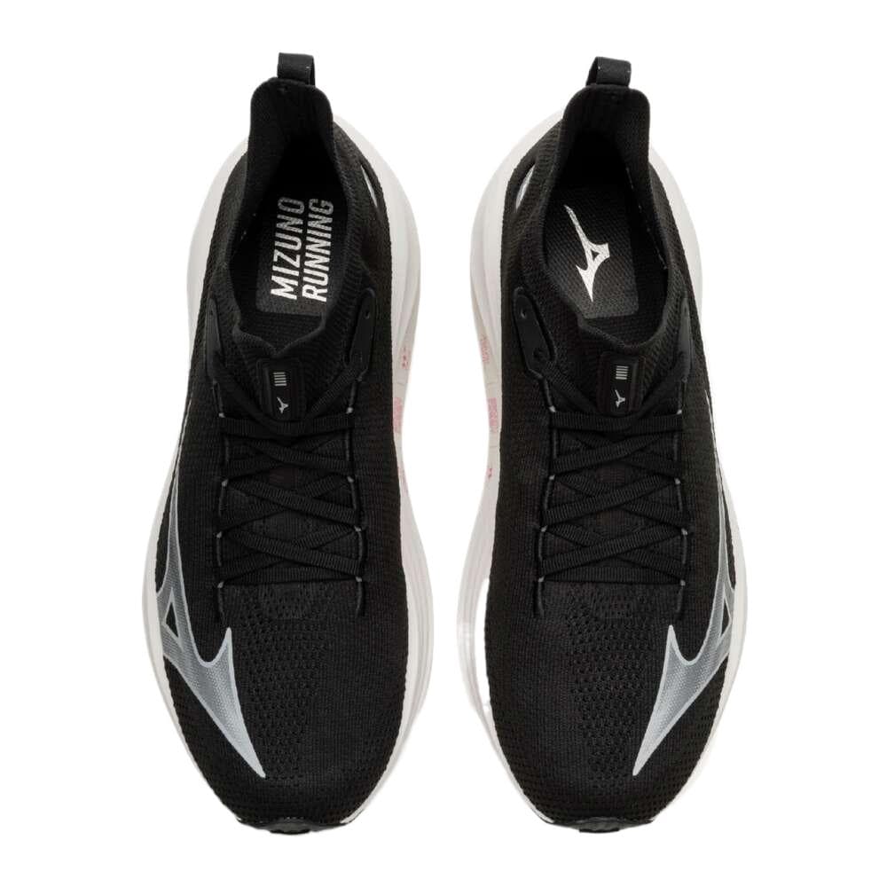 Кроссовки для бега Mizuno Neo Vista Удобная Износостойкая Низкопрофильная Обувь для Беговых Тренировок Унисекс Черная Серый - изображение 5