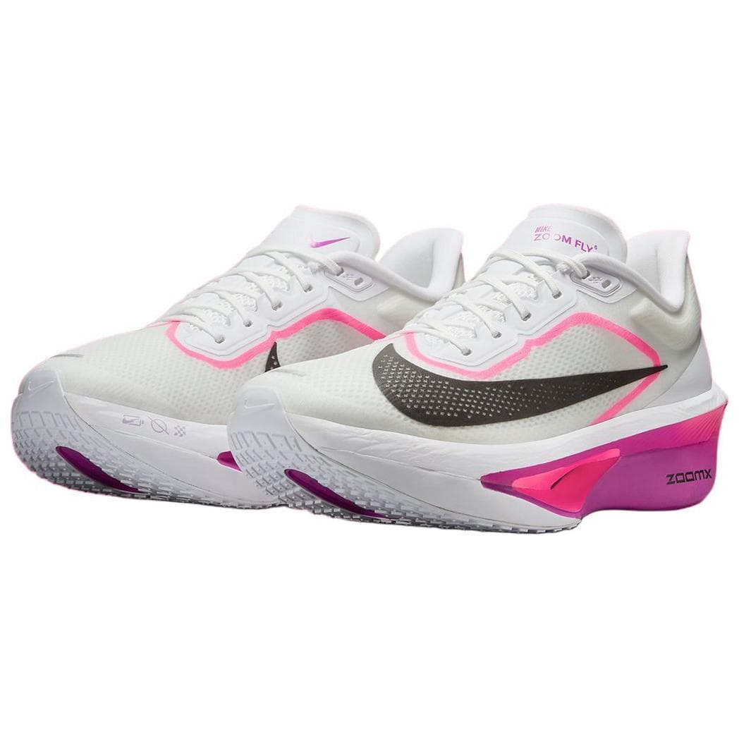 Кроссовки для бега NIKE Zoom Fly 6 Амортизация Противоскользящие Устойчивые к истиранию Дышащие Низкие кеды Марафонские беговые кроссовки - изображение 3