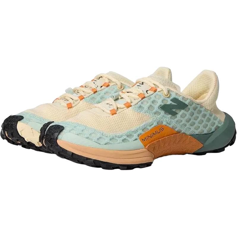 Кроссовки new balance Minimus Trail Barefoot Обувь Женские Бежево-зеленый - изображение 2