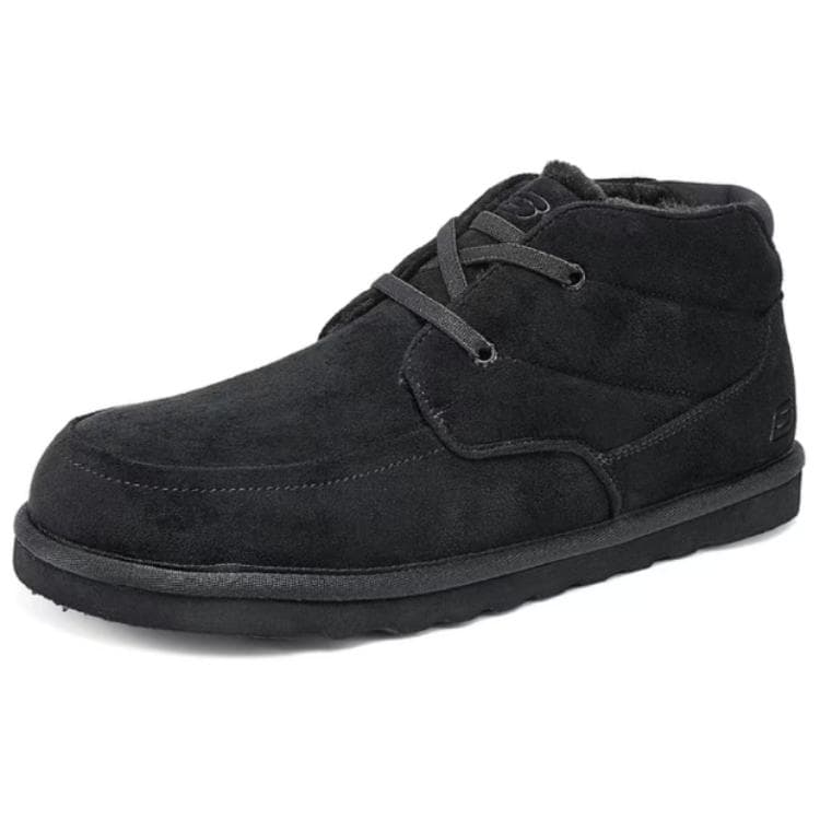 Ботинки зимние SKECHERS MENS USA MID Топ Повседневная обувь Мужская Черная - изображение 3