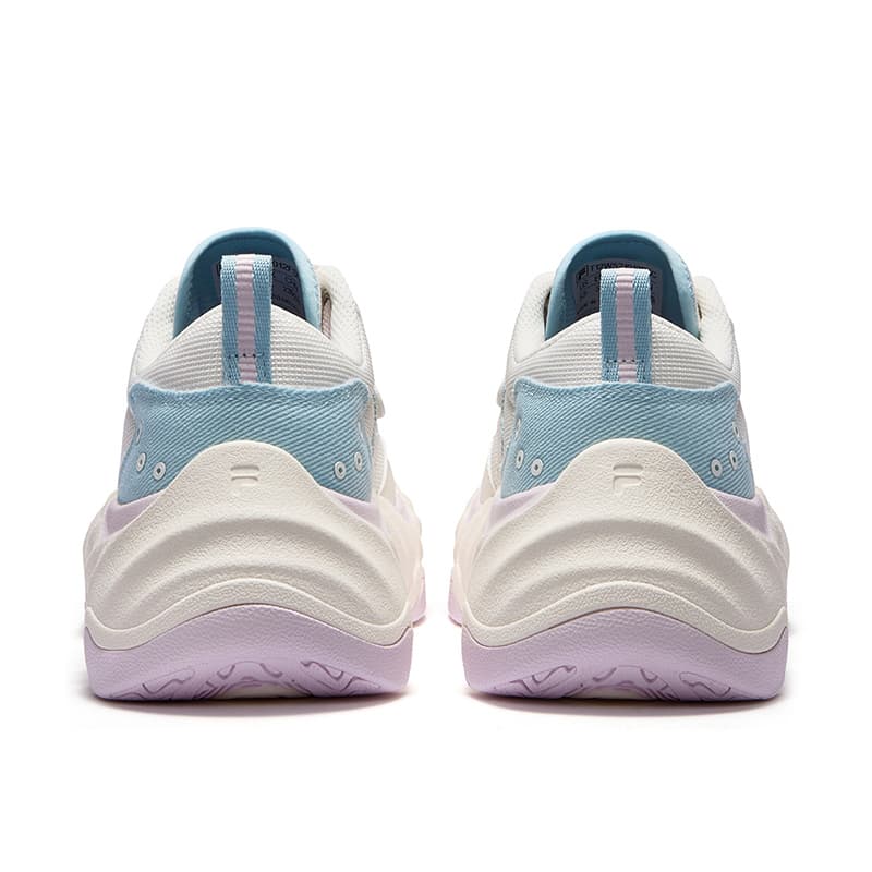 Кроссовки FILA FUSION Starfish 2 Low Top Повседневная Обувь Женская Снежно-Белый Розовый - изображение 4