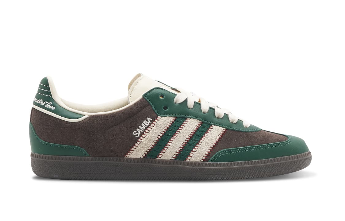 Кроссовки adidas Samba OG Green Brown - изображение 2