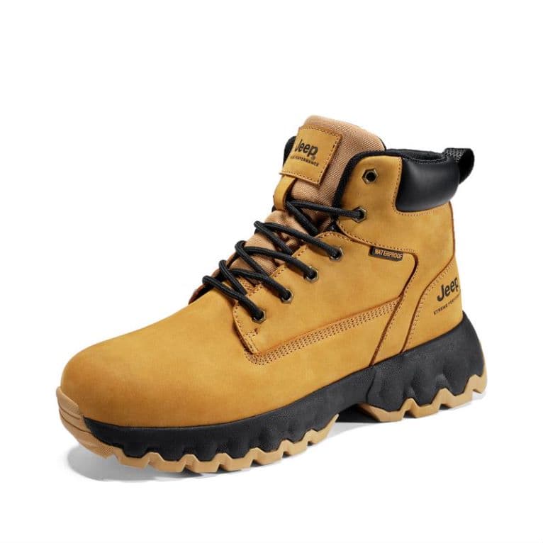 Ботинки уличные Jeep Outdoor Boots Black Yellow - изображение 2