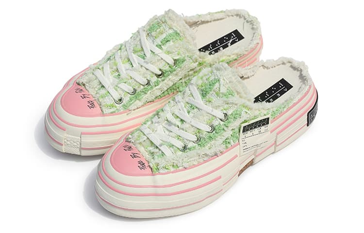 Кеды xVESSEL G.O.P. Slip On "Grass Tweed" - изображение 5