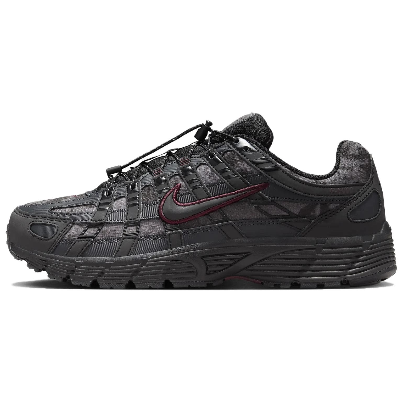 Кроссовки для бега Nike P 6000 противоскользящие устойчивые к истиранию низкие беговые кроссовки женские черные - изображение 1
