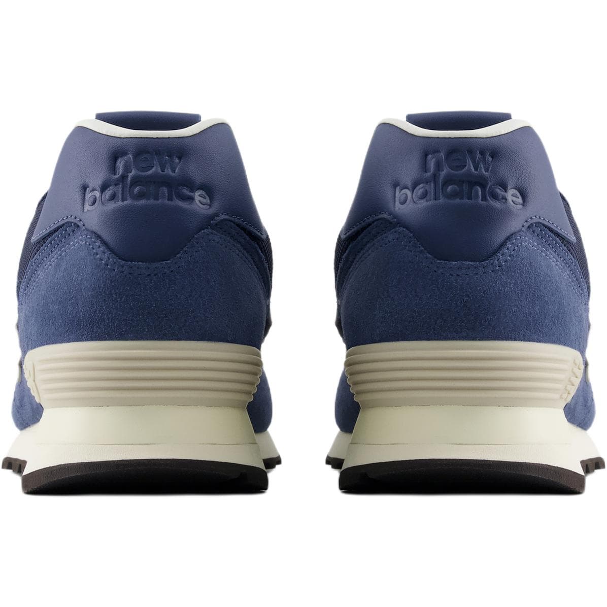 Кроссовки New Balance NB 574 Поддержка Повседневная Обувь Унисекс Синий Белый Черный - изображение 5