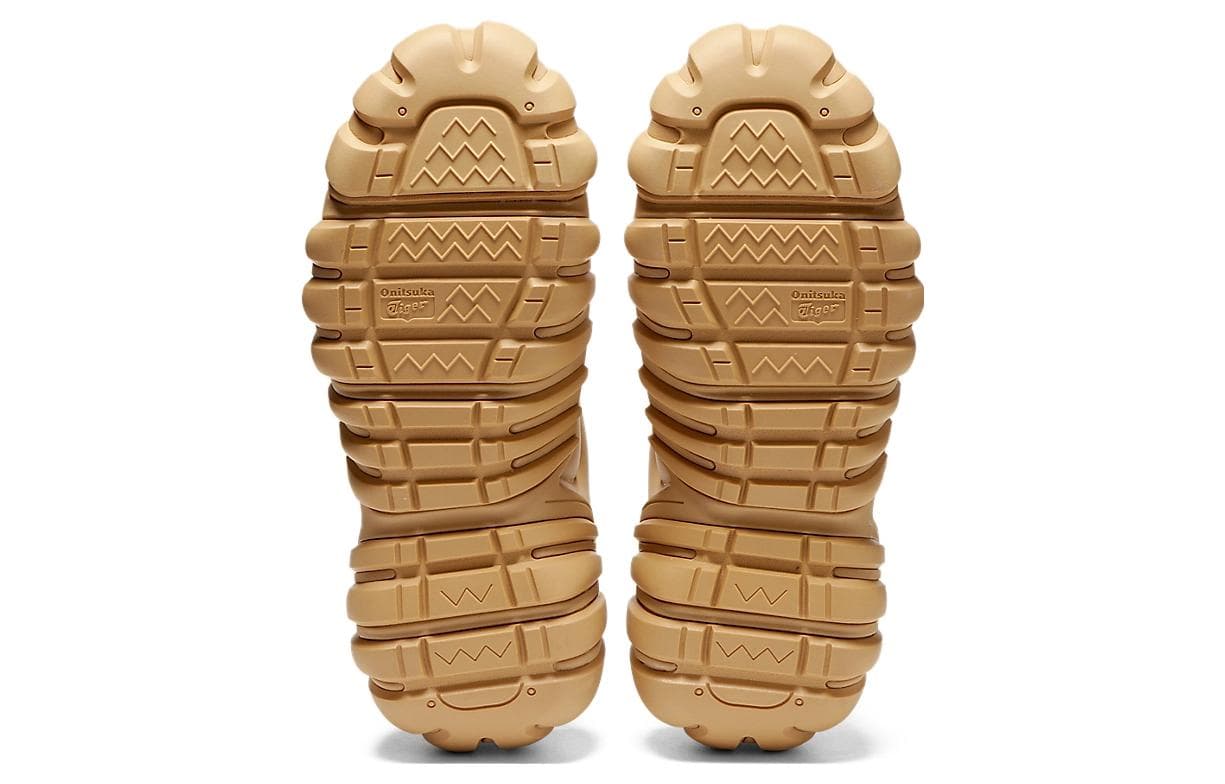 Кроссовки для бега Onitsuka Tiger Dentigre Puff Устойчивые к истиранию низкие беговые кроссовки унисекс желтого цвета - изображение 6