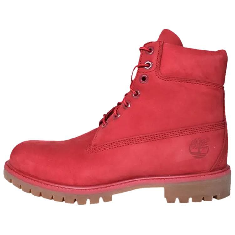 Ботинки уличные Timberland 6 Inch Водонепроницаемый Короткий Аутдор Мужской Красный - изображение 1