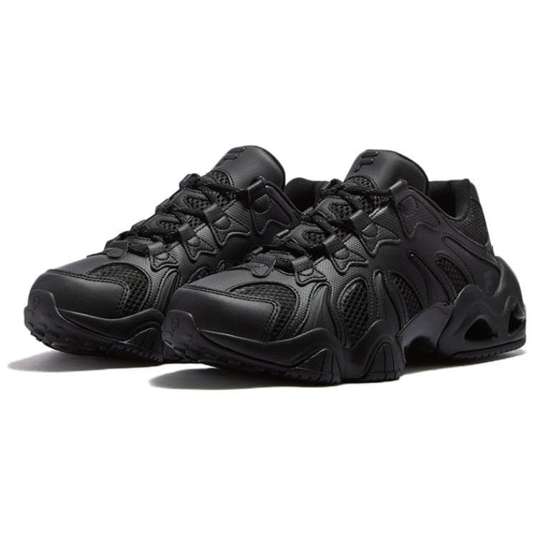Кроссовки FILA FUSION JAGGER Низкий Топ Повседневная Обувь Женская Черная Серый - изображение 2